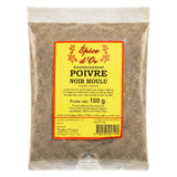 Epice d'Or Poivre Noir Moulu 100g x 20 Pack – Poivre Noir Fin de Qualité Supérieure