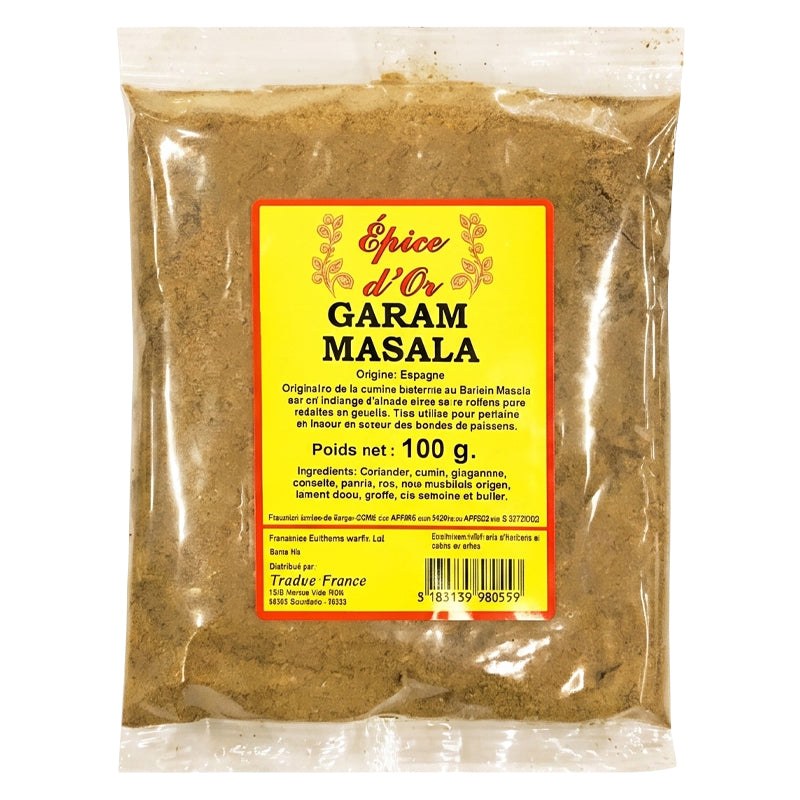 Epice d'Or Garam Masala 100g x 20 Pack – Authentic Indian Spice Blend