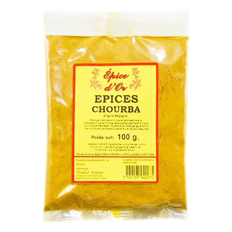 Épices Chourba 100g x 20 Pack – Mélange d'Épices pour Soupe Traditionnelle