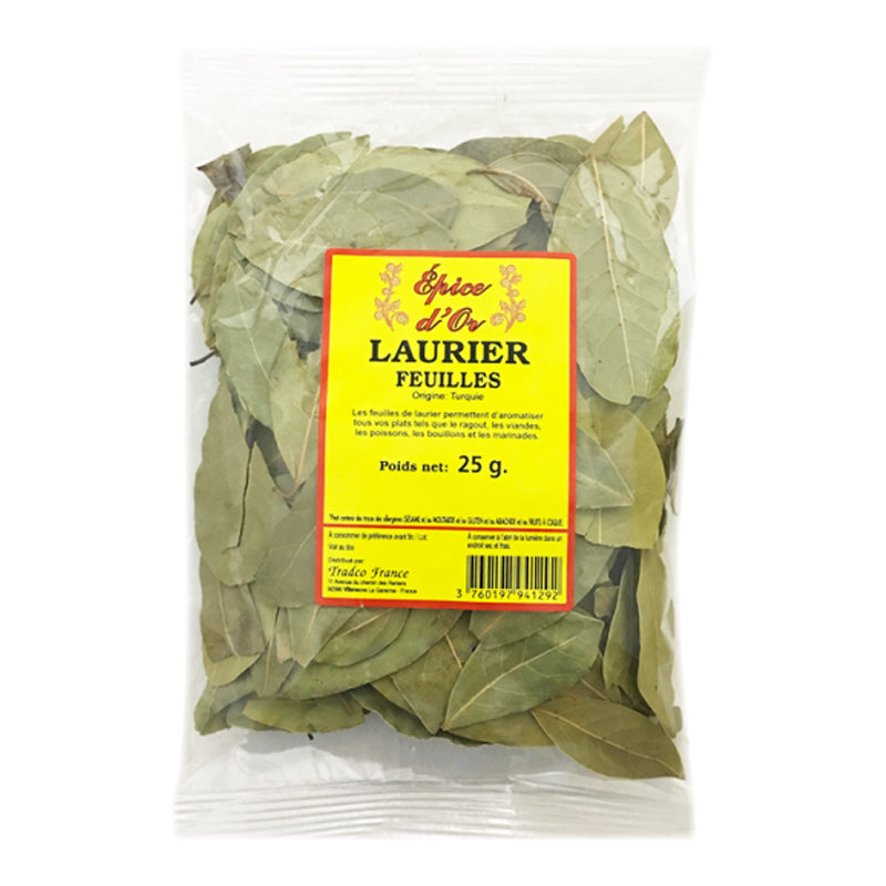 Epice d'Or Bay Leaves 25g x 10 Pack – Premium Dried Bay Leaves