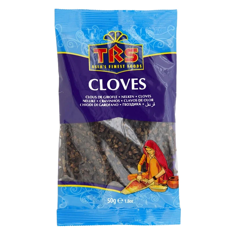 TRS Cloves 50g x 20 Pack – Premium Quality Whole Cloves