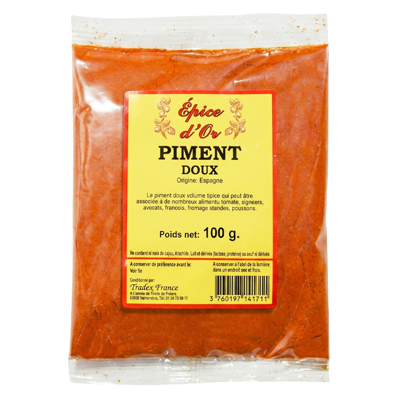 Emami Paprika Doux Moulu 100g x 20 Pack – Épice de Paprika Doux Qualité Premium