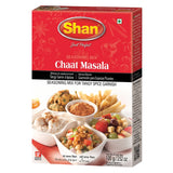 Shan Chaat Masala 100g x 6 Pack – Mélange d'Épices Acidulé pour Snacks et Salades