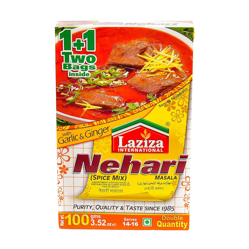 Tavaazo Nihari Masala 100g x 6 Pack – Mélange d'Épices pour Ragoût Nihari Authentique