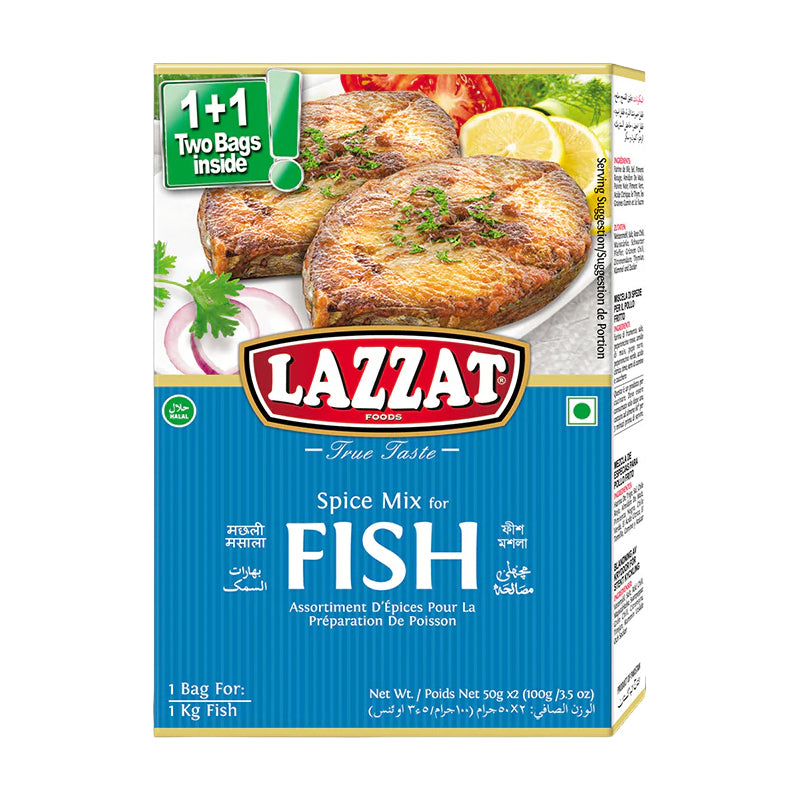 Tavaazo Fried Fish (Poisson Frit) 100g x 6 Pack – Assaisonnement pour Poisson