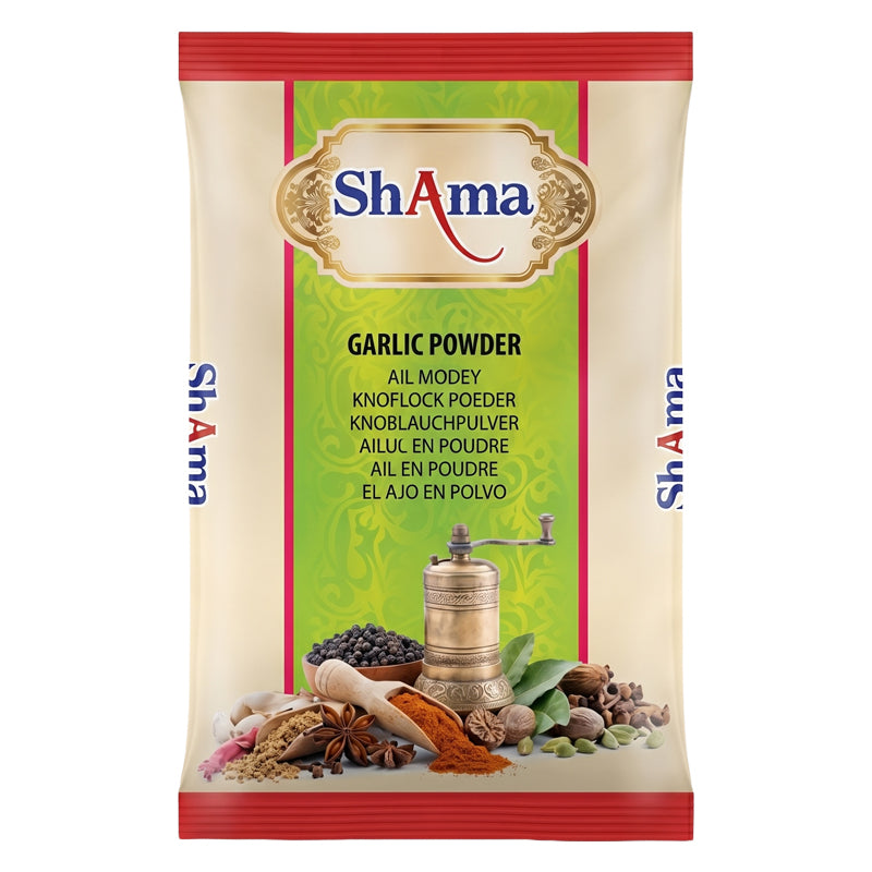 Shama Garlic Powder (Ail) 100g x 20 Pack – Ail Séché Moulu de Qualité Premium