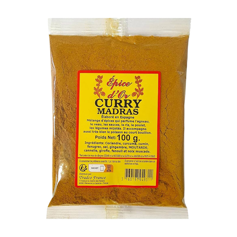 Madras Ground Curry 100g x 20 Pack – Premium Quality Madras Curry Powder