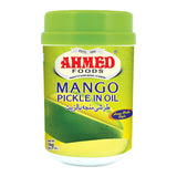 Ahmed Mango Pickle (Mangue Marinée) 1kg x 6 Pack – Condiment Traditionnel à la Mangue