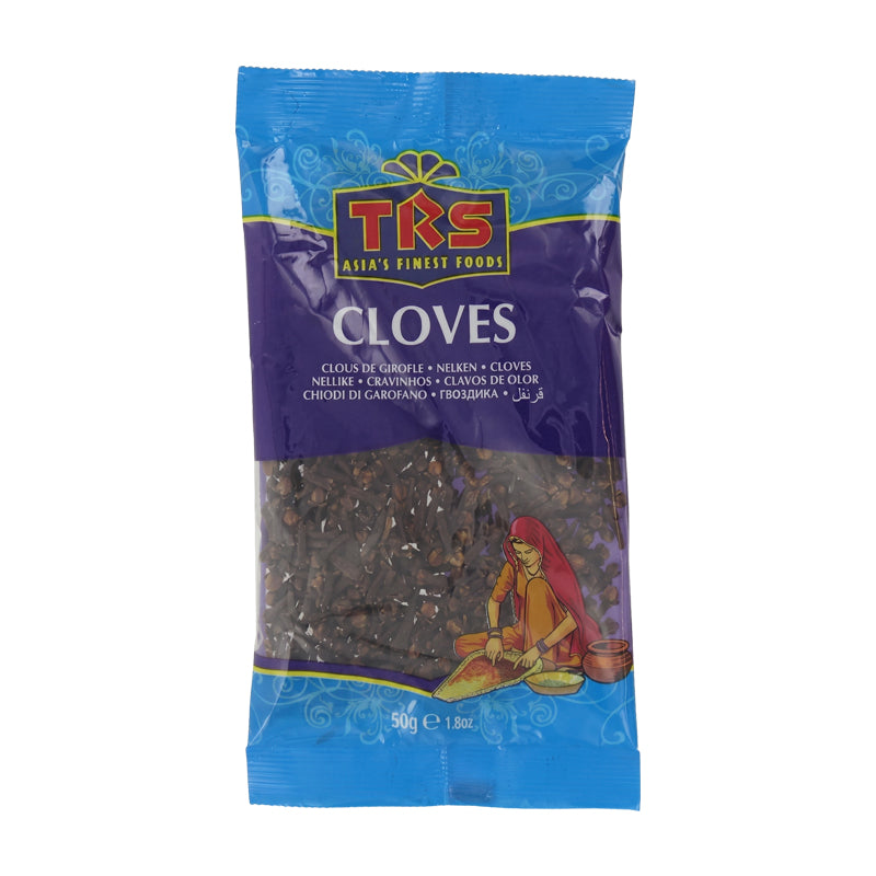 TRS Clous de Girofle Entiers 50g x 20 Pack – Épice Aromatique de Qualité Premium