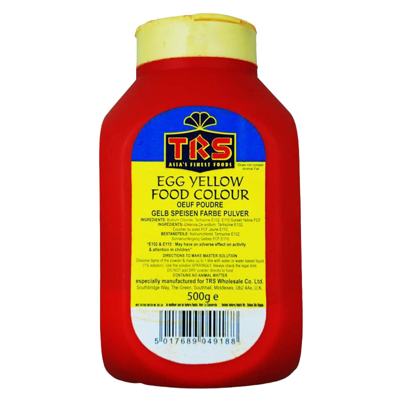 TRS Yellow Powder Food Colouring 500g x 20 Pack – Superior Quality