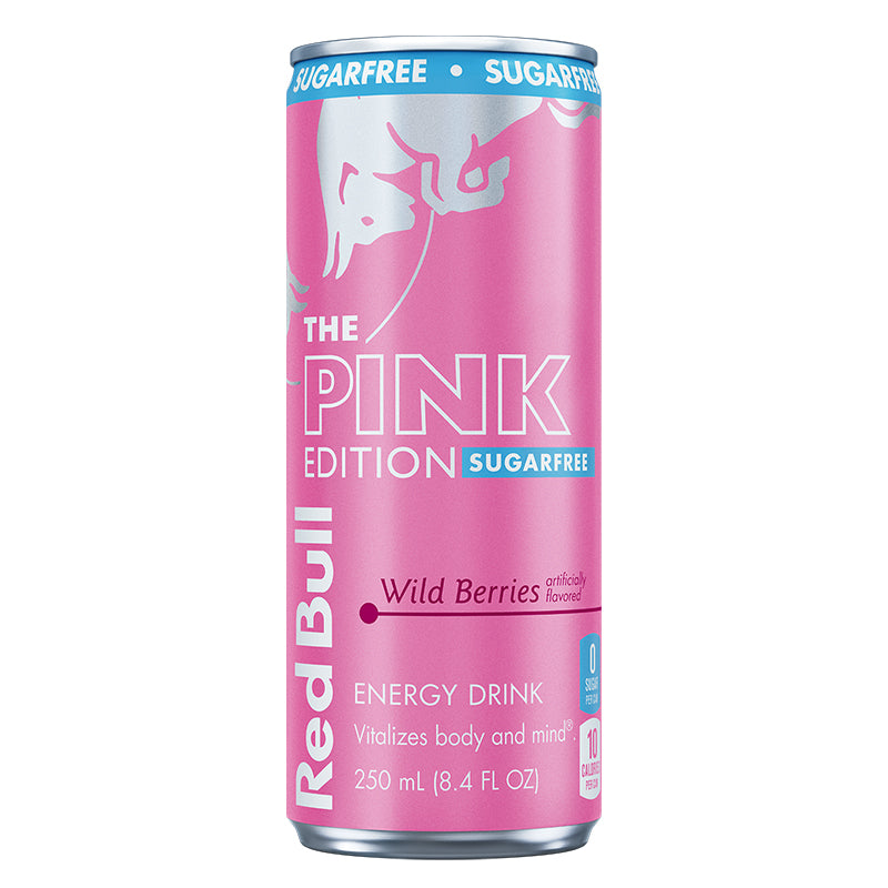 Red Bull Pink Edition Wild Berry Energy Drink Pack de 24 x 25CL