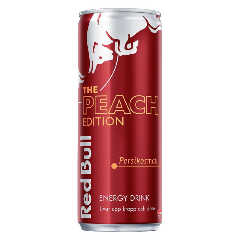 Red Bull Peach Energy Drink Pack de 24 x 25CL