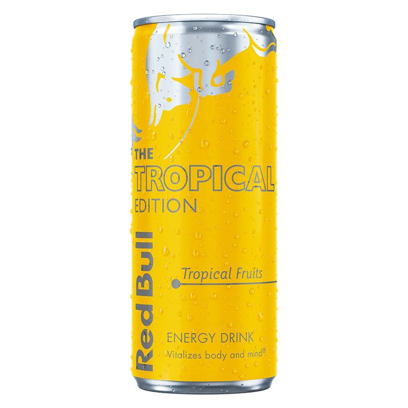 Red Bull Yellow Edition Tropical Energy Drink Pack de 24 x 25CL