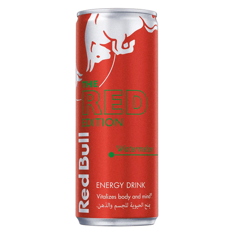 Red Bull Watermelon Energy Drink Pack de 24 x 25CL