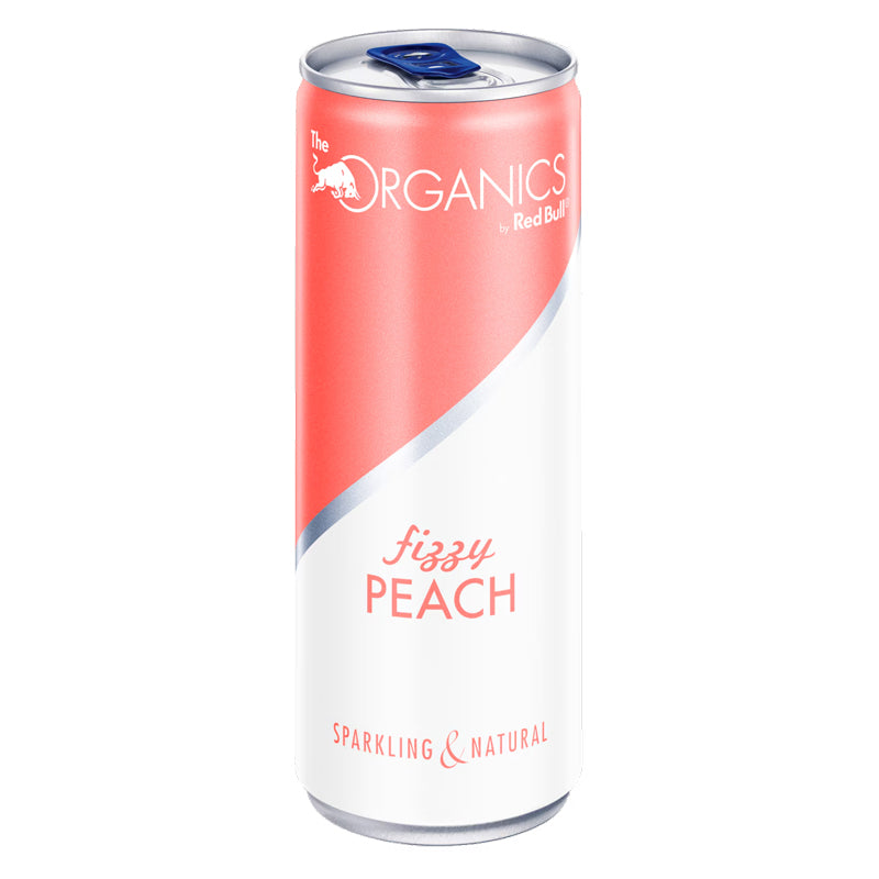 Red Bull Organics Fizzy Peach 24 x 25CL Pack