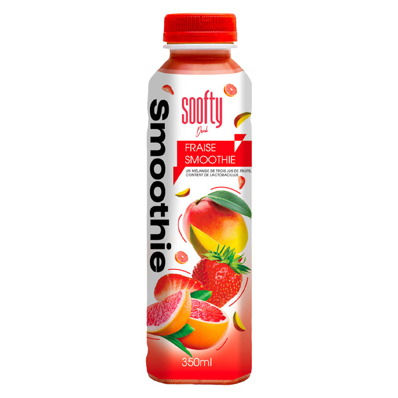 Soofty Smoothie Fraise Pack de 20 x 35CL