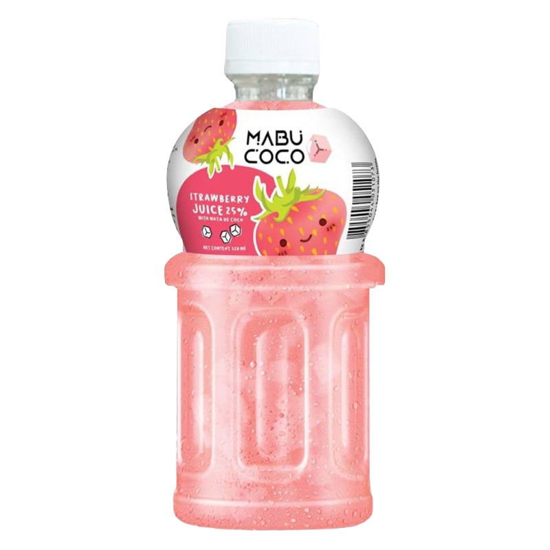 Mabu Coco Strawberry Drink 320ML Pack de 24 x 32CL
