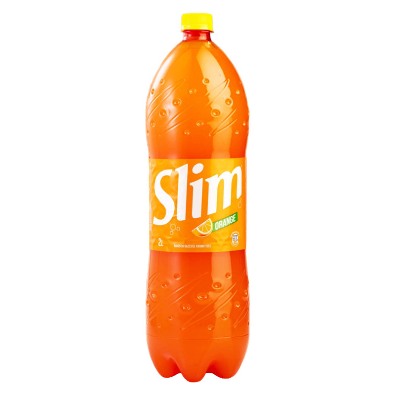 Slim Orange Carbonated Drink 2L Pack of 6 x 2L | Carbonated Drinks