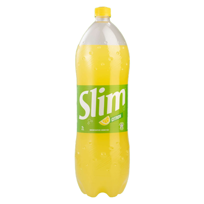 Slim Citron Boisson Gazeuse 2L Pack de 6 x 2L | Boissons Gazeuses