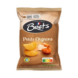 CHIPS BRET'S PETIT OIGNON 125G X10 – Chips Saveur Petit Oignon en Carton Grossiste Snack Apéritif