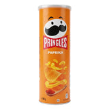 CHIPS PRINGLES PAPRIKA 165G X 19 – Chips Saveur Paprika Épicé en Carton Grossiste Snack Apéritif