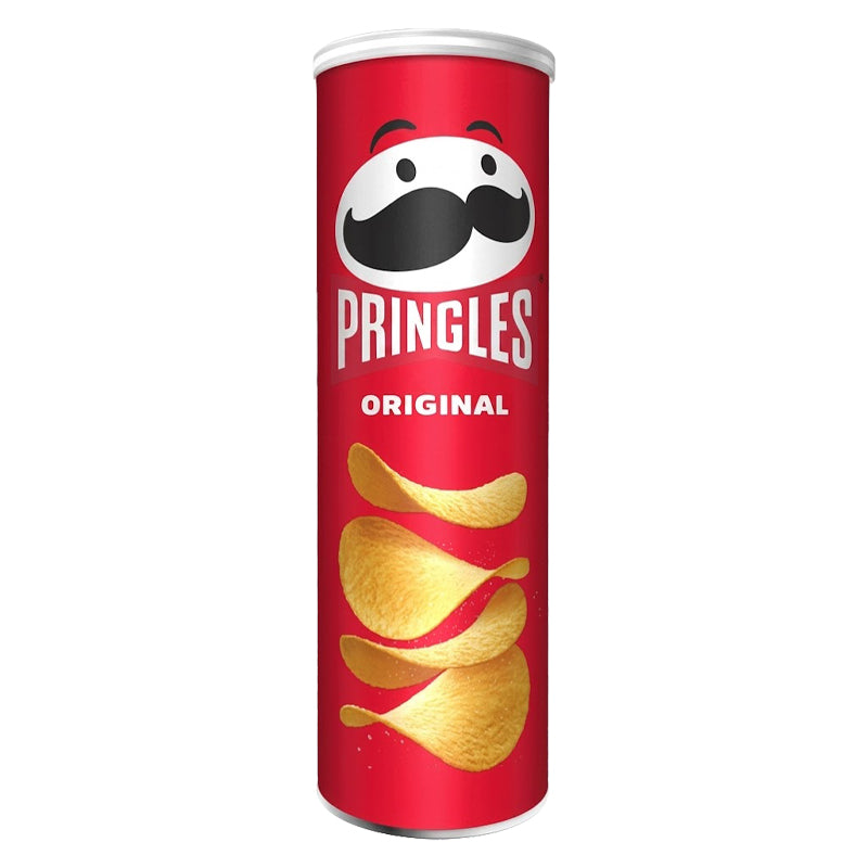 CHIPS PRINGLES ORIGINAL 165G X 19 – Chips Originales Classiques en Carton Grossiste Snack Apéritif