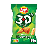 CHIPS LAYS 3D FROMAGE 85G X 15 – Chips 3D Saveur Fromage en Carton Grossiste Snack Apéritif