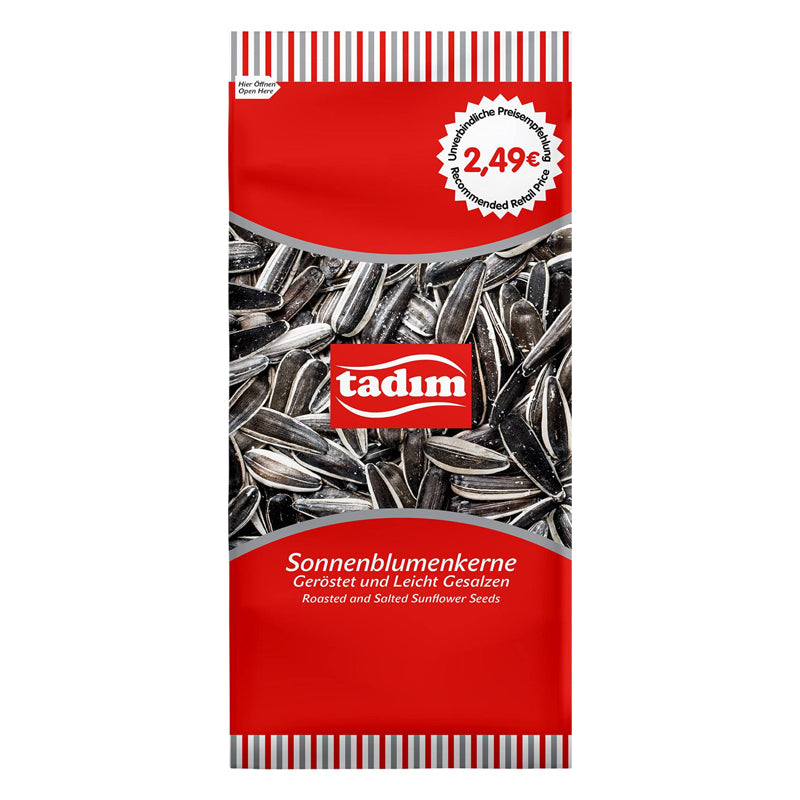 TADIM GRAINE DE TURNESOL SALE 270GX12 – Graines de Tournesol Salées en Carton Grossiste Snack Apéritif