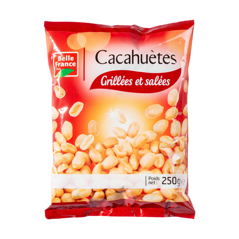 CACAHUETE GRILLE SALEE 250G X 12 BF – Cacahuètes Grillées Salées en Carton Grossiste Fruits Secs