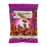 AMANDES GOUT FUME GRILLE 100G X 12 BF – Amandes Grillées Goût Fumé en Carton Grossiste Fruits Secs