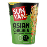 Sun Yan Cup Noodles Poulet – Nouilles Instantanées Saveur Poulet en Carton Grossiste Épicerie Asiatique