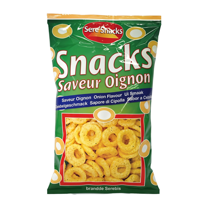 Snacks Saveur Oignon carton 20 – Snacks Croustillants Saveur Oignon en Carton Grossiste Snack Apéritif