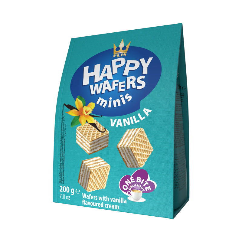 Sachet Gaufrettes Vanille carton 10 – Gaufrettes Saveur Vanille en Carton Grossiste Biscuiterie
