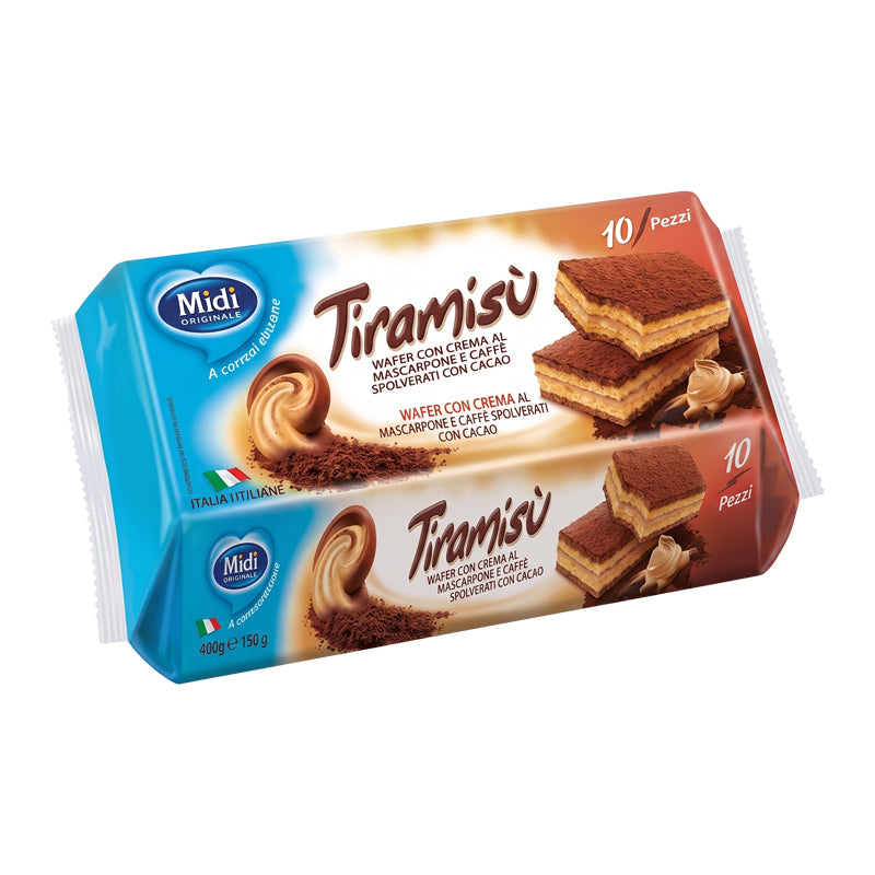 FarciTiramisu Génoises fourrées Tiramisu carton 12 – Génoises Fourrées Saveur Tiramisu en Carton Grossiste Pâtisserie