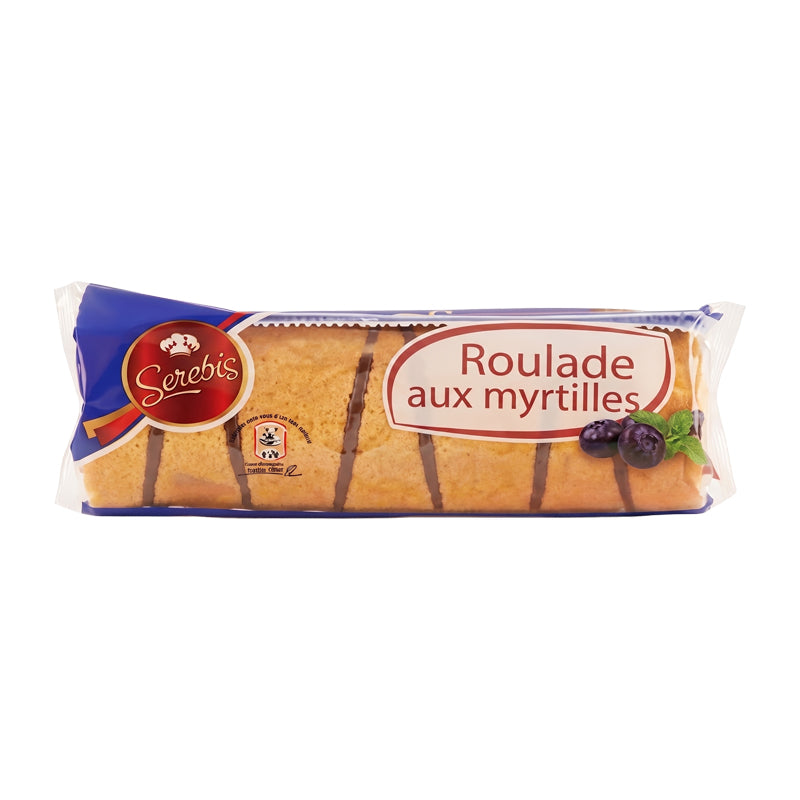 Roulade aux Myrtilles carton 7 – Roulades Fourrées aux Myrtilles en Carton Grossiste Pâtisserie