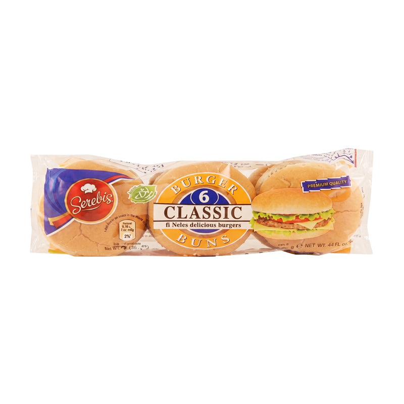 Burger x6 sans sésame carton 8 – Pains Burger Sans Sésame en Carton Grossiste Boulangerie