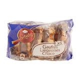 Gaufres Liègeoises Choco 5 pièces carton 12 – Gaufres Liégeoises au Chocolat en Carton Grossiste Biscuiterie