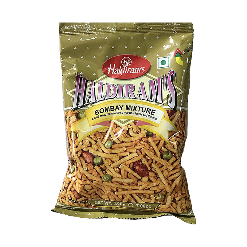 HRS Bombay Mixture 200g × 10 10 x 200g – Mélange Indien Épicé Bombay Mixture en Carton Grossiste Snack Salé