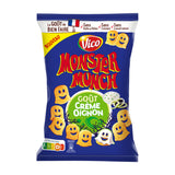 Monster Munch Crème Oignon 85g × 18 PROMO 18 x 85g – Snacks Croustillants Saveur Crème Oignon en Carton Grossiste Snack Apéritif