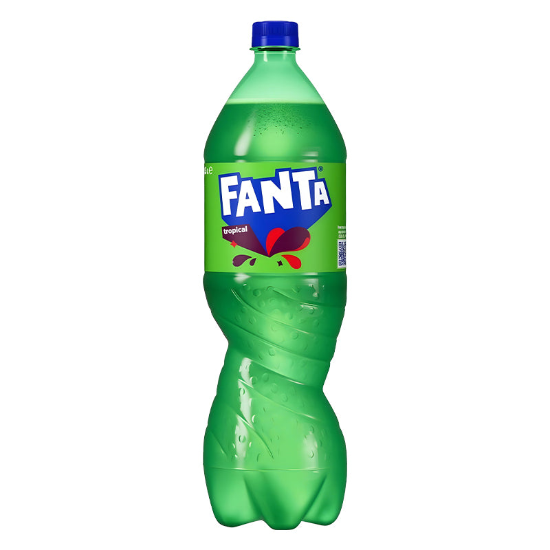 Fanta Exotique Vert 1.5L x 9 – Boisson Gazeuse Saveur Fruits Exotiques en Carton Grossiste Soft Drinks