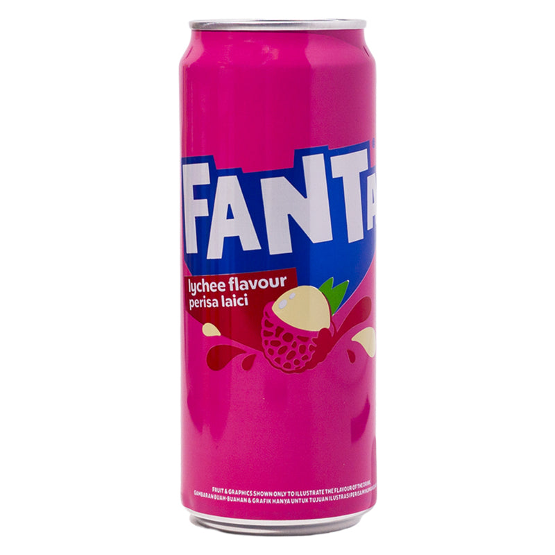 Fanta Lychee 320ml x 24 – Boisson Gazeuse Saveur Litchi en Carton Grossiste Soft Drinks