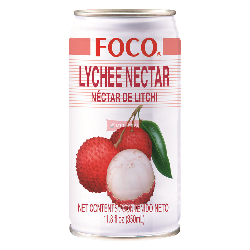 Lychee Foco 350ML x 24 – Boisson au Litchi Foco en Carton Grossiste Boissons Exotiques
