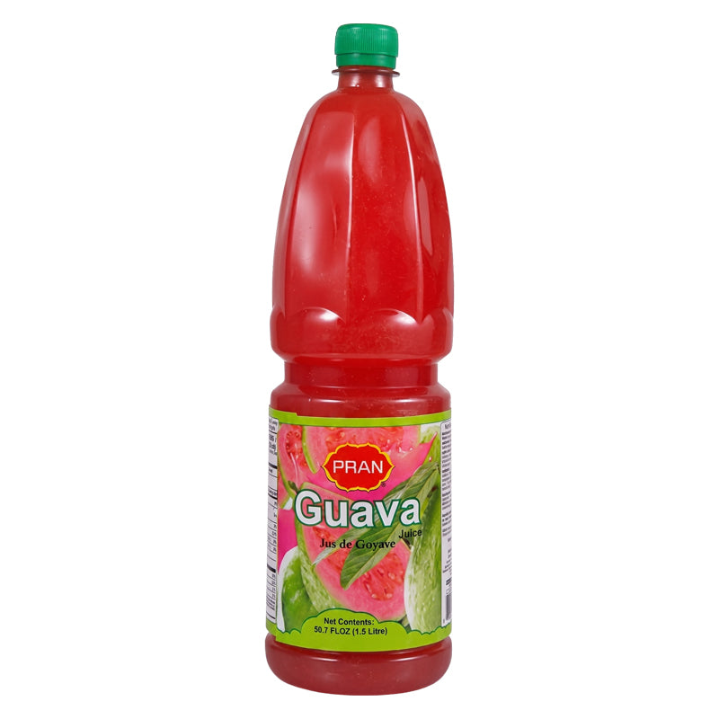 Pran Goyave Boisson Sucrée 1.5L x 6 – Boisson Sucrée Saveur Goyave en Carton Grossiste Soft Drinks