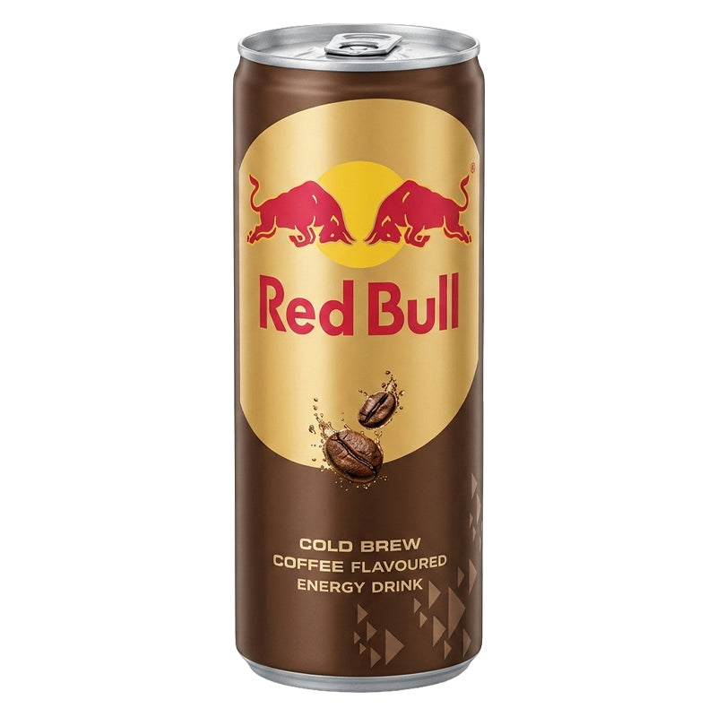 Red Bull Café 25cl x 24 – Boisson Énergétique Saveur Café en Carton Grossiste Energy Drinks