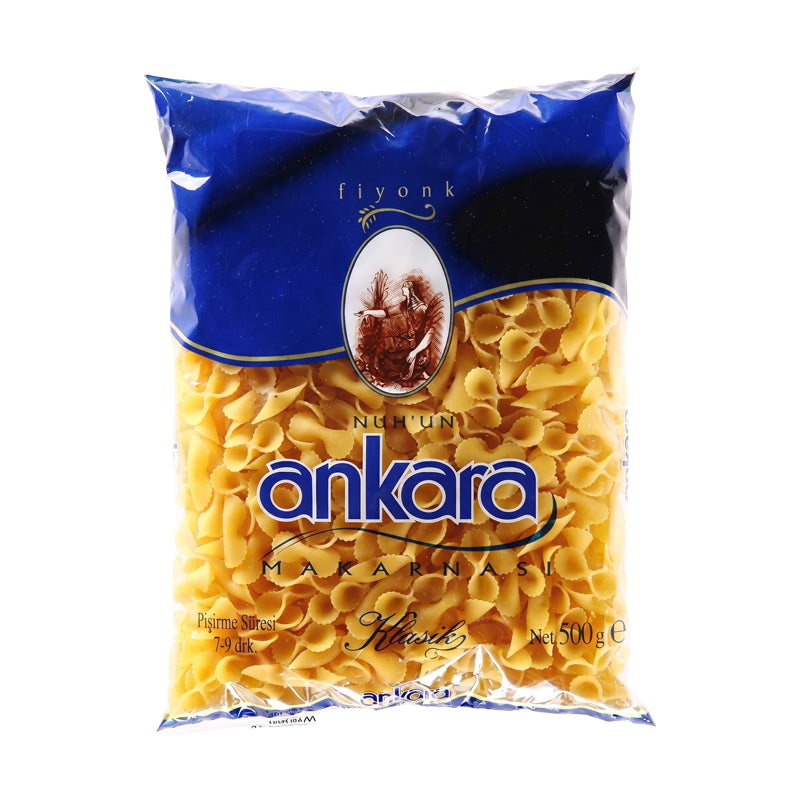ANKARA Fiyong Pasta 500g x 20 | Authentic Turkish Bow Tie Pasta