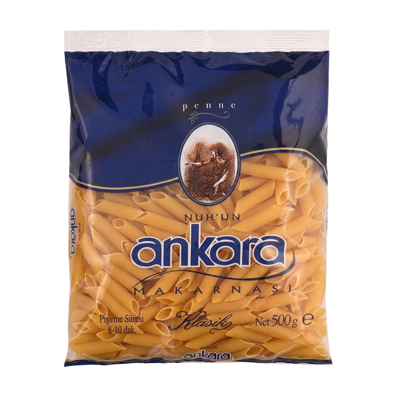ANKARA Penne Pasta 500g x 20 | Authentic Turkish Penne Pasta