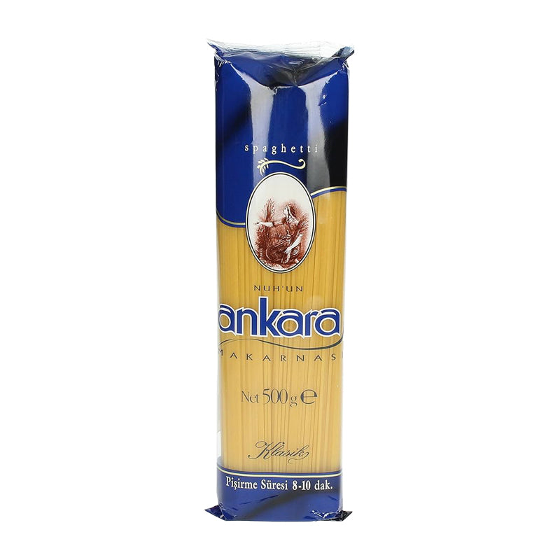 ANKARA Spaghetti Pasta 500g x 20 | Authentic Turkish Spaghetti Pasta