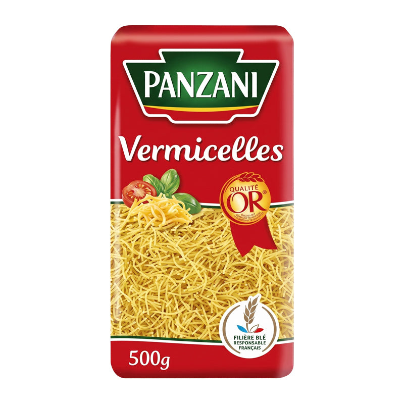 PANZANI Vermicelle Pasta 500g x 12 | Fine French Vermicelli Pasta