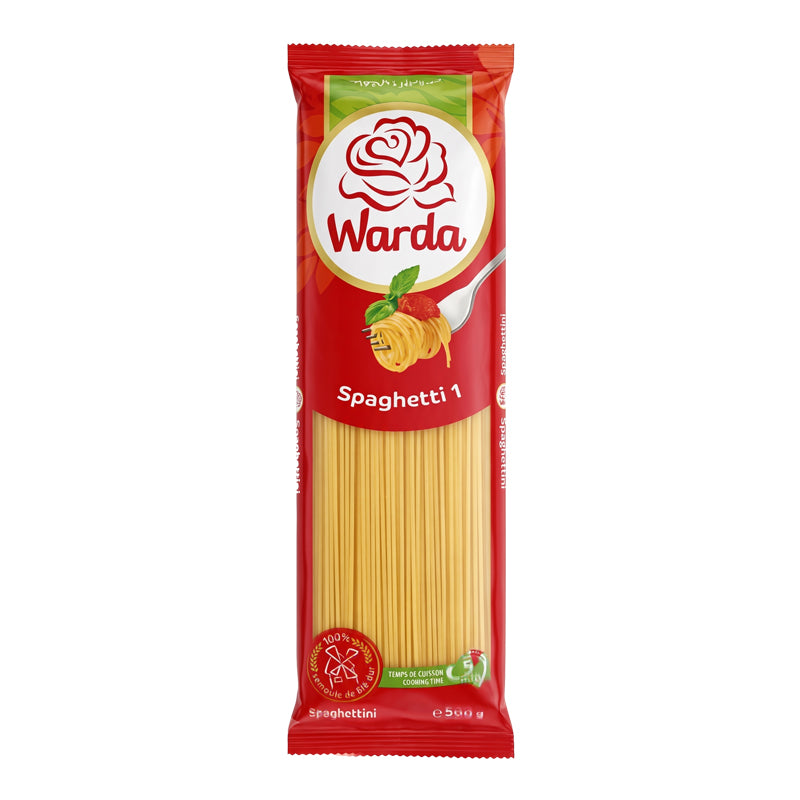 WARDA Spaghettini Pasta 500g x 24 | Fine Spaghetti Pasta