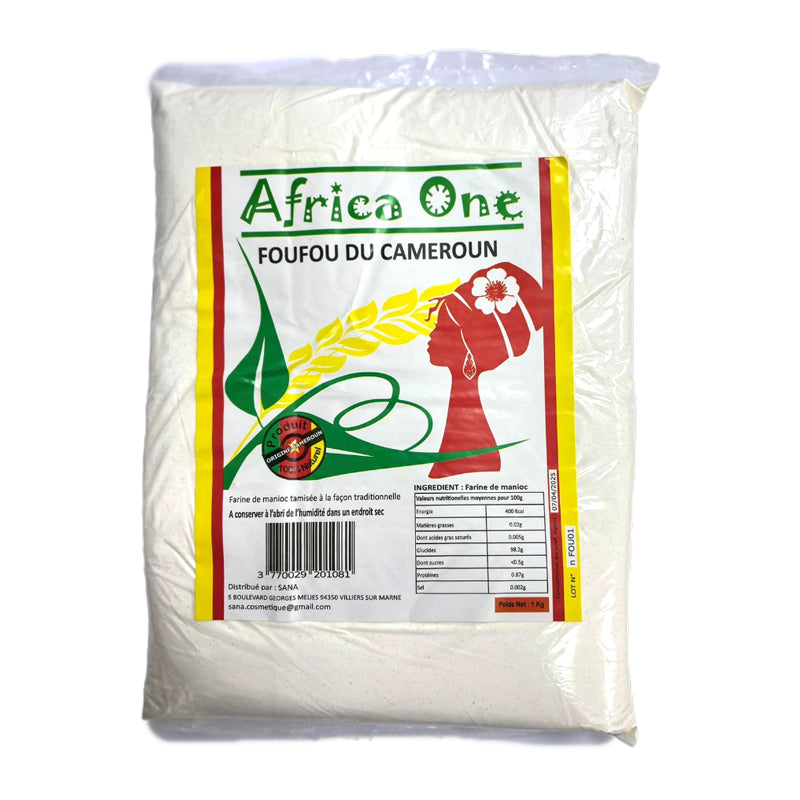 Farine de Manioc 1kg x 14 (Lot de 14) – Farine de Manioc de Qualité Supérieure